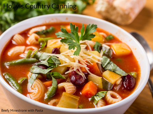 Soup Freezer Prep-Beefy Minestrone